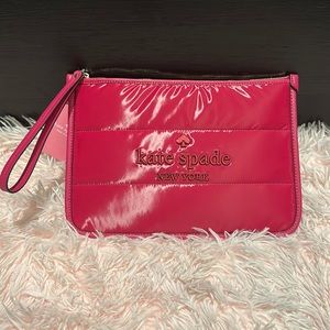 Kate Spade Ella puffy wristlet